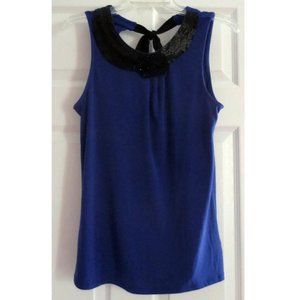 Banana Republic Blue Sleeveless Top